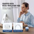 thumbnail image 4 of VEVOR Hydrogen Water Bottle Generator 230 ml/8.1 oz with Nasal Inhalation Tube, 4 of 9