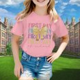 thumbnail image 2 of Kureaily Stylish Girls Tops For Everyday Wear Loose Fit Tees & Shirts For Ages 3 16 Perfect For Spring And Summer Easy To Clean Great For, 2 of 4