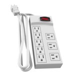 Stanley PowerMax Compact 8-Outlet Power Strip