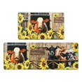 thumbnail image 1 of Binwennn 5 X 7 Rug Sunflower Kitchen Mat Small Fresh Garden Atmosphere Kitchen Floor Mat Entry Door Mat Dirt Foot Mat, 1 of 8