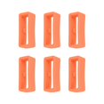 thumbnail image 1 of 6PCS Watch Strap Loop Fastener Rings Rubber Watch Clasp 18mm, 1 of 4
