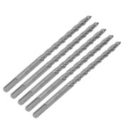 Carbide Tip Drill Bit, 5PCS Impact Spiral Bits For Cordless Drill Screwdriver, Power Drill Driver 210mm,  Hammer Drill Bits