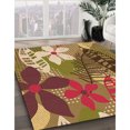 thumbnail image 3 of Ahgly Company Tapis d'Intérieur Lavable en Machine Carré Transitionnel GoldenRod Or, 4 Pieds Carré, 3 of 7