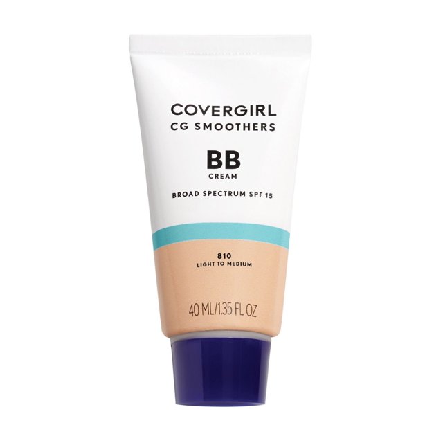 COVERGIRL Smoothers BB Cream, couleur transparente et lisse pour une peau éclatante et naturelle, formule légère, hydratation longue durée, 100 % sans cruauté.