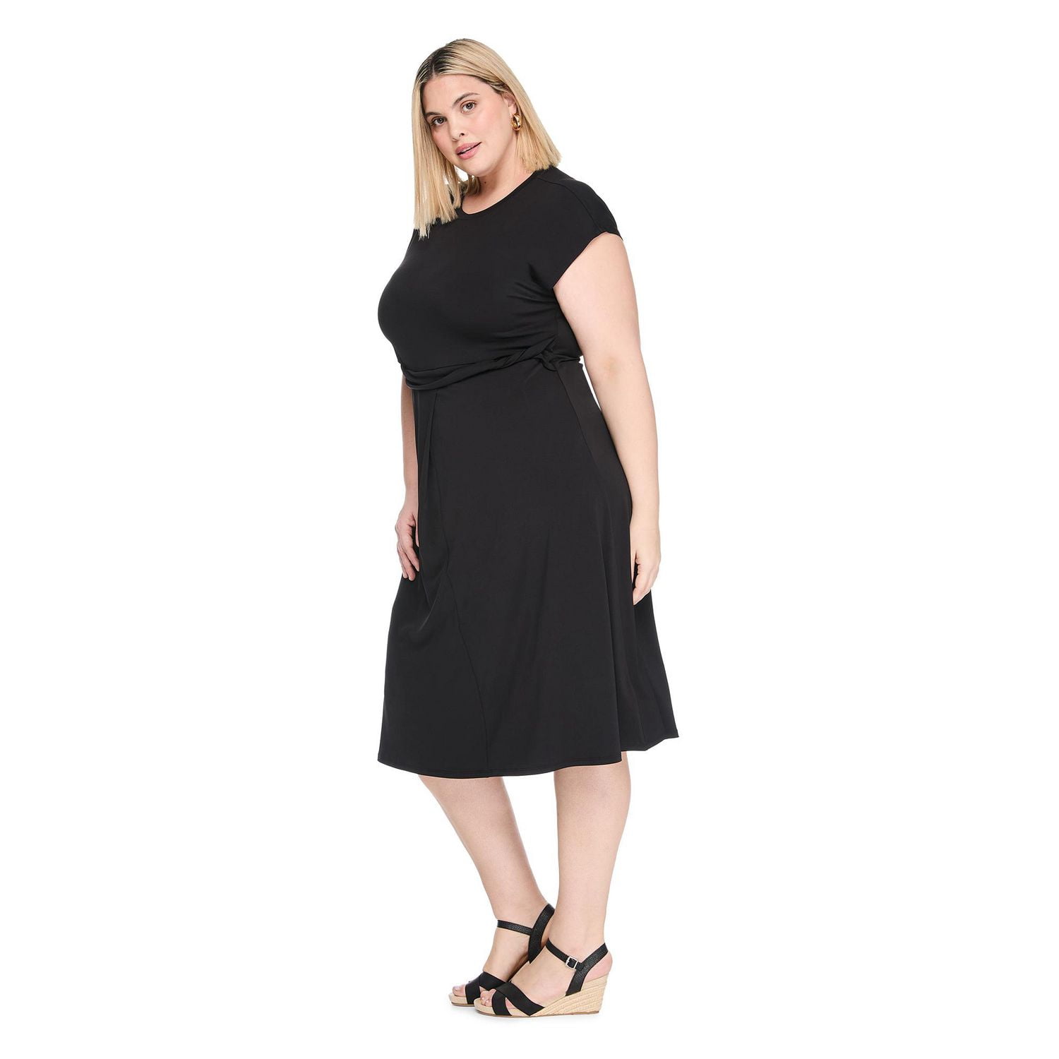 Lane Bryant Women's Plus Front Twist Dress
