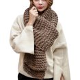 thumbnail image 1 of tredstone Foulards pour Dames à la Mode Doux et Confortables Cadeaux Attentionnés Foulard d'Hiver pour Femmes Grand Application Kaki, 1 of 6