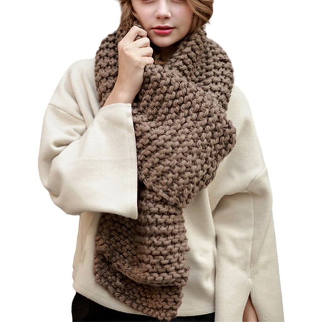 tredstone Foulards pour Dames à la Mode Doux et Confortables Cadeaux Attentionnés Foulard d'Hiver pour Femmes Grand Application Kaki