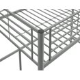 thumbnail image 3 of Manor Park Modern Metal Twin Loft Bed - Multiple Finishes, 3 of 5