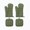 🍁 Green, variant on Oven Mitts and Pot Holders with Heart Patterns for Baking, Cooking, and Grilling