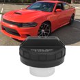 thumbnail image 1 of Fuel Tank Cover, Rugged Black 52102464AA Gas Tank Cap ABS Corrosion Resistant  for Car Parts Replacement for  2001-2006, 1 of 7