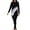 Grey, variant on Muslim Women Oversized Swimsuit Conservative Swimsuit Long Sleeve Trousers Swim Cap Three Piece Swimsuit Muslim Swimwears Xl