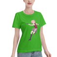 thumbnail image 2 of Women's Basic Short Sleeve T-Shirt Naruto Sakura, 2 of 6