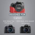 thumbnail image 5 of MegaGear Ever Ready Leather Camera Case Compatible with Canon EOS Rebel T6s, 8000D (18-55 mm), 5 of 5