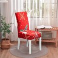 thumbnail image 4 of Christmas Chair Cover With Elastic Stretchable Washable Protective Cover Suitable For Restaurant Ceremony Hotel Chair Cover, 4 of 5