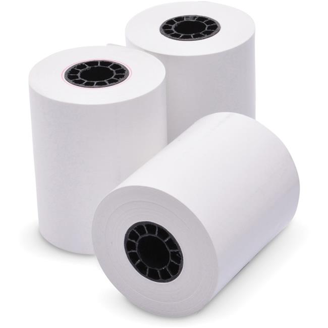 Papier Thermique 2.25 Po x 80 Pi - Blanc - Lot de 12