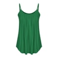 thumbnail image 4 of Birdeem Femmes Été Mode Décontractée Camisoles Sans Manches Col Rond Unies Débardeurs Blouse Gilet, 4 of 6