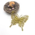 thumbnail image 2 of MesaSe Simulation Butterfly Christmas Plastic Decoration Accessories Layer Gold Powder Glitter New Artificial Flower  Tree, 2 of 10