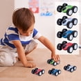 thumbnail image 3 of Red Rotating 360 Stunt Friction Powered Toy Car Off Road Vehicle With Shock Absorbing Wheels For Kids Indoor Outdoor Activity, 3 of 3