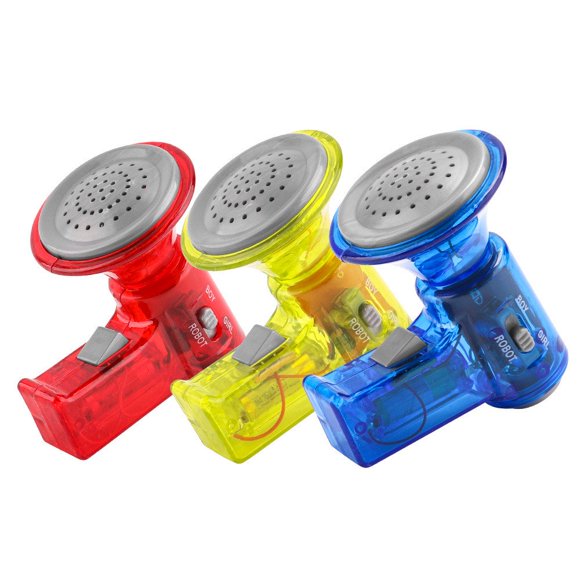 MesaSe Amplificateur de Voix Multi-Usage Amusant 3 Voix Différentes Jouet Haut-Parleur Cadeau pour Enfants