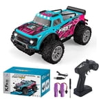 Bruce et Shark KF23 1:20 Voiture de télécommande, 2WD hors route RC Camion avec 2 Batteries rechargeables, 2,4Ghz, LED Lumières, suspension de printemps, pour la course & Tous terrains
