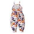 thumbnail image 4 of EGNMCR Rompers for Kids Toddler Baby Girl Jumpsuits Summer Printing Strap Romper Pants With Pockets Kid Rompers, 4 of 9