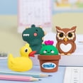 thumbnail image 4 of Primary School Student Prize Pencil Sharpener Children's Toy Three Silicone Pencil Sharpener Mini Cartoon Pencil Sharpener 5, 4 of 4