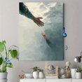 thumbnail image 4 of Toile Murale Créative « Helping Hands » 15,75 X 11,81 Pouces, 4 of 8