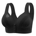 thumbnail image 4 of FAIWAD 3Pc Wireless Bras for Women Plus Size Full Coverage Front Closure Bralettes No Underwire Breathable Everyday Bra, 4 of 9
