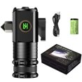 thumbnail image 1 of Mini flashlight super power flash, LED mini cap light, super bright small handheld pen light, mini rechargeable flashlight, suitable for maintenance/night outdoor/gathering/camping/emergency situation, 1 of 11