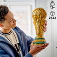 thumbnail image 4 of LEGO Editions FIFA World Cup Official Trophy Building Set - Kit for Display in Bedroom, Home Office, Book Shelf - Soccer Fans Collectible - W/ World Cup 2026 Minifigure - Gift for Fans - 43020, 4 of 8