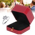 thumbnail image 3 of Elegant  Box with Velvet Lining, Spacious Interior for Rings, Earrings, and Small Jewelry, Exquisite Packaging for Proposal, Engagement, Wedding, 3 of 8