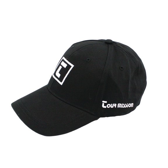 Black Men's Hat by Tour Mission