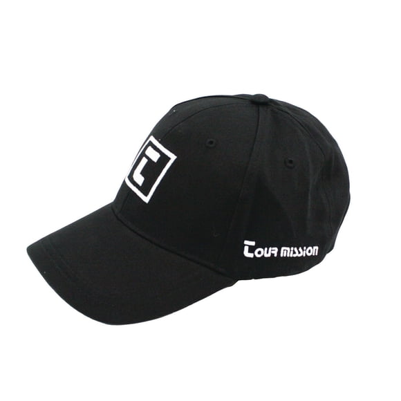 Casquette Noire pour Hommes par Tour Mission