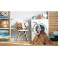 thumbnail image 2 of Ahgly Company Tapis d'Intérieur Rond Lavable en Machine Orange Transitionnel, 5 Pieds Rond, 2 of 7