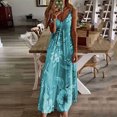 thumbnail image 2 of VEKDONE Liquidation 2025 Robe Élégante pour Femme Invitée de Mariage à une Épaule Soirée Formelle Cocktail Longue Maxi Robes, Robes Hawaïennes pour Femmes, 2 of 7