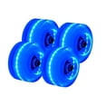 thumbnail image 4 of EGNMCR Roues Lumineuses Lumineuses pour Patins à Roulettes Quad avec Roulements de Banque Installés 4 Pcs Roues de Patins à Roulettes, 4 of 9
