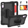 thumbnail image 2 of For Xiaomi Redmi Pad SE 11 Inch 360 Rotating Tablet Case Kids Safe Cover With Hand Shoulder Strap 3-Layers Protection Funda Capa Red-Black Redmi Pad SE 11 inch, 2 of 6