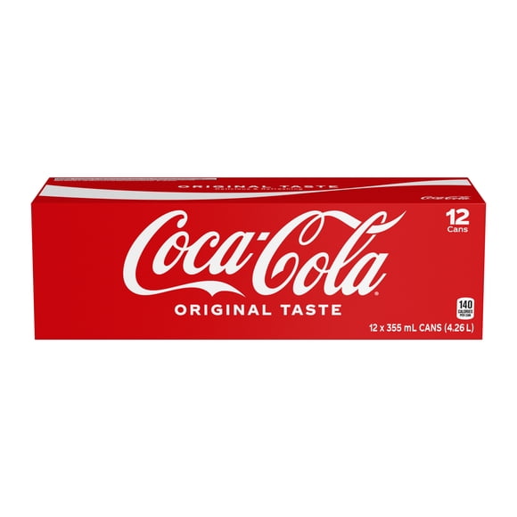 Coca-Cola Fridge Pack Cans, 355 mL, 12 Pack