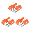 thumbnail image 4 of ZheElen 2 Pcs/ensemble Couvre-Chaussures de Fourche de Moto Avancés et Performance orange 3Ensemble, 4 of 6