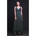 thumbnail image 5 of Bimba Block Printed Women Long Maxi BeachDressStrappy Summer Resort Wear-X-Large, 5 of 5