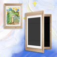 thumbnail image 2 of Kids Art Frame Photo Frame Interchangeable Kids Artwork art display Frame for Postcards, 2 of 9