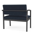 thumbnail image 5 of Lenox Steel Reception Waiting Room Bariatric Chair / Charcoal Steel / Blue, 5 of 5