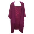 thumbnail image 2 of Women‘S Fashion Two Pieces Charming Solid Color Mother Of The Bride Lace Dresses, 2 of 2