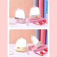 thumbnail image 4 of kurtrusly Tabletop Cartoon Duck Makeup Mirror Household Storage Basket Clear Cosmetic Mirrors Reflector Tool Cosmetics Accessory Yellow, 4 of 9