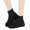 thumbnail image 2 of Couvre-chaussures, Surchaussures Imperméables, Protecteurs en Silicone Réutilisables, Bande de Roulement Antidérapante, pour Pluie Neige Boue, Activités de Plein Air, Ajustement Sécuritaire, Conception Légère et Compacte, 2 of 4