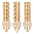 thumbnail image 2 of 3Pcs 3D Printer Nozzle Kit Extruder Brass Nozzles HighHigh Temperature  for  K1 1.75 Dia, 2 of 8