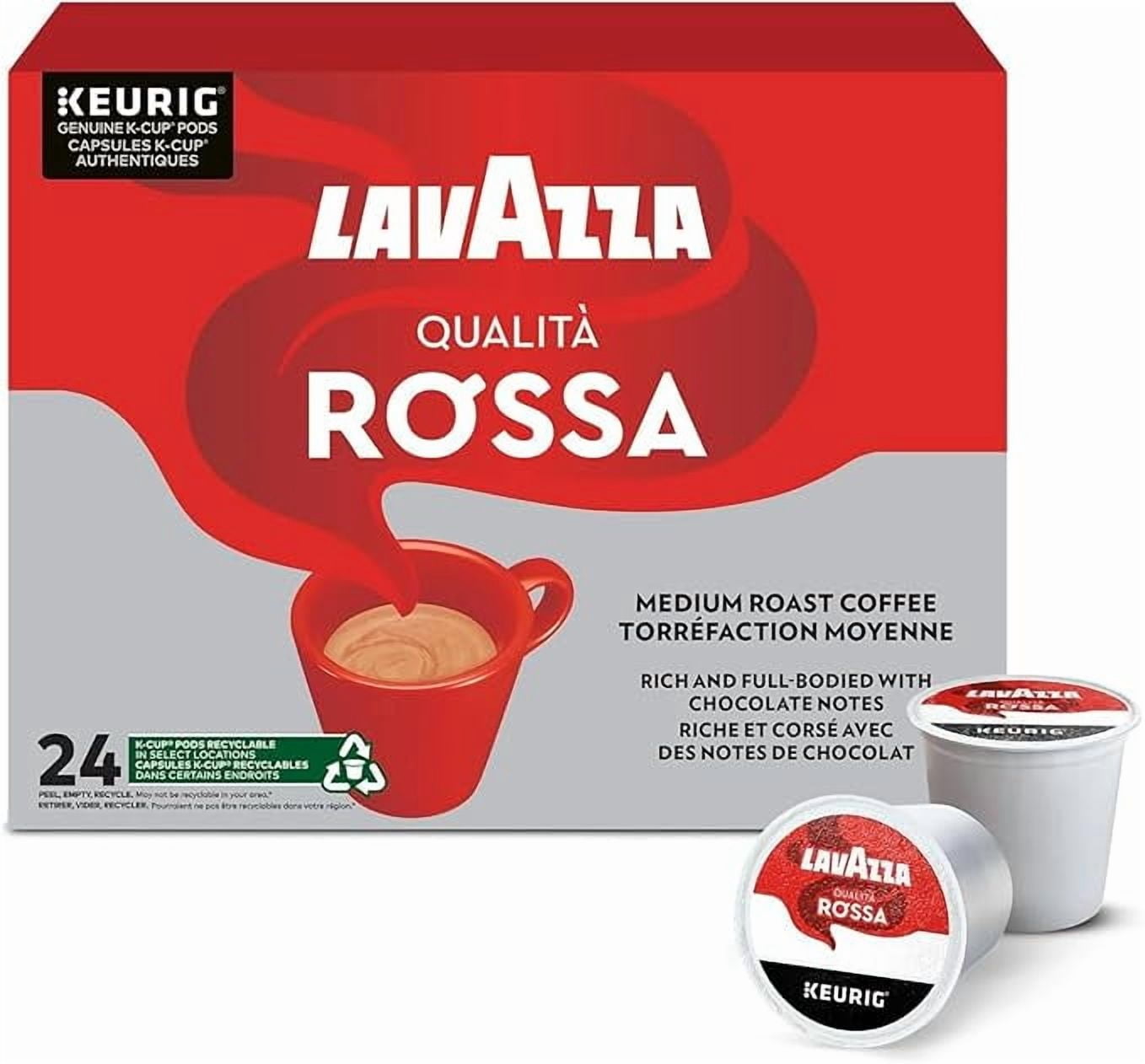 Lavazza Qualità Rossa Medium Roast Coffee, 96 COUNT