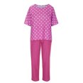 thumbnail image 4 of Ensembles d'Entraînement pour Femmes Imprimé Col Ras du Cou Manches Mi-Longues Chandail à Enfiler Hauts + Pantalons Ensemble Tenues pour Femmes Ensembles 2 Pcs en Liquidation, 4 of 8