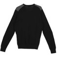 thumbnail image 2 of Gran Sasso Chandail à Col en V Gris / Noir pour Homme - m, 2 of 2