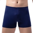 thumbnail image 1 of Fridja Caleçons Boxeurs Respirants pour Hommes, Mode Décontractée, Unis, Séduisants, Taille Élastique, pour Performance Sportive, 1 of 5